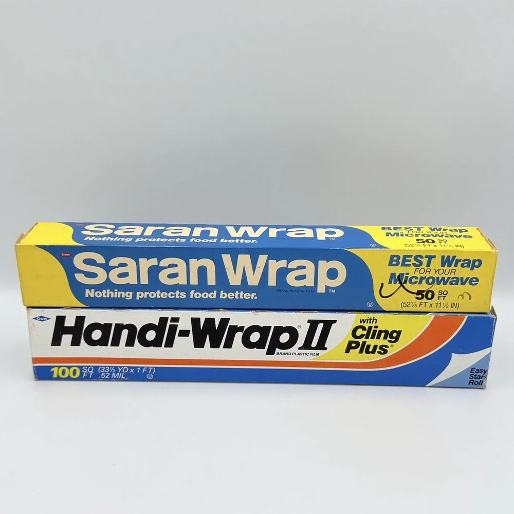 Saran Wrap lot vintage